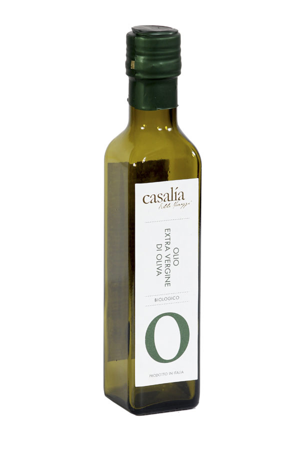 Olio Extravergine di Oliva da agricoltura biologica – 0,25 lt
